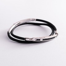 Men's bracelet ZANCAN ESB178-NE Onix 19