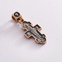 Православный крест "Икона Божией Матери "Нечаянная Радость" 131691 Онікс