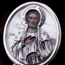 Икона "Св. Александра Невского" 23408а Онікс