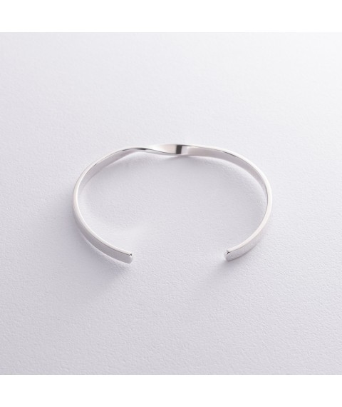 Hard silver bracelet 141642 Onyx 21