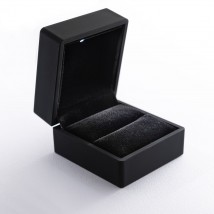 Black illuminated jewelry case chfutlyar Onyx