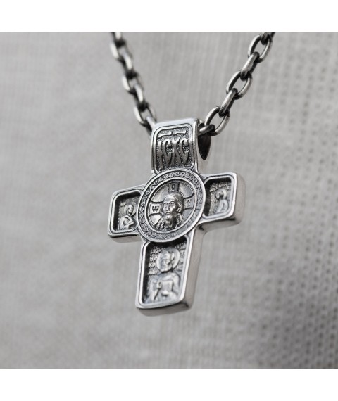 Православный крест "Святой Михаил" 132479 Онікс