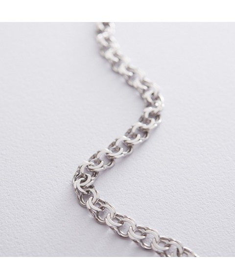 Men's silver bracelet (garibaldi 0.8 cm) ro0217413 Onix 21