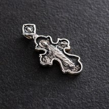 Православный крест "Икона Божией Матери "Троеручица" 131923 Онікс