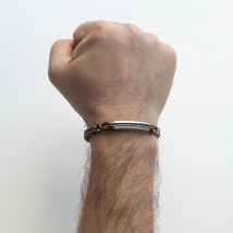 Men's bracelet ZANCAN ESB179-MA Onyx