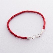 Bracelet with red thread 3 mm 141088 Onix 19