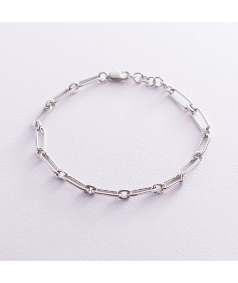 Silver bracelet "Independence" 141484 Onix 19