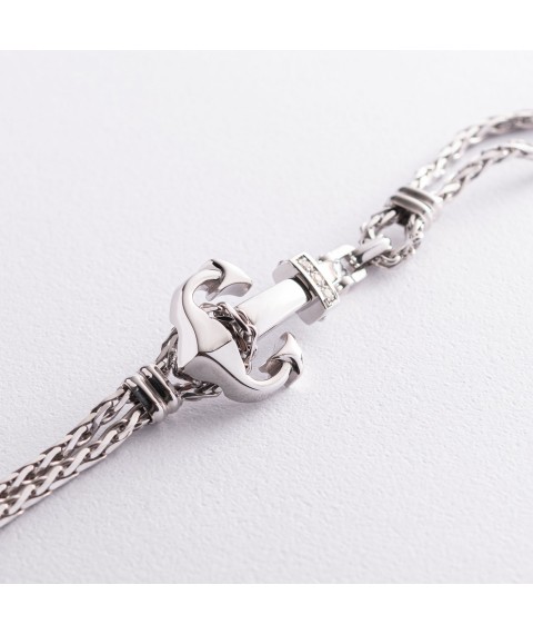 Silver bracelet "Anchor" Zancan EXB647-B 21