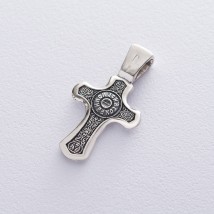 Православный крест "Распятие Христово" 132953 Онікс