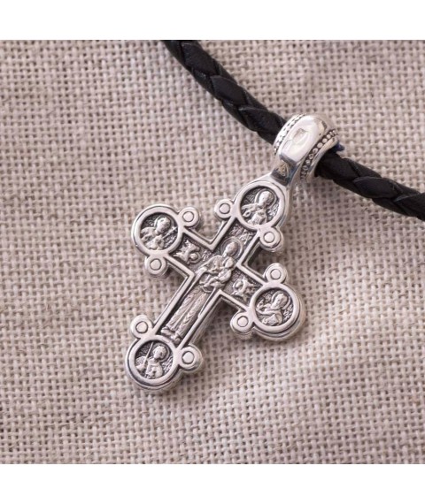 Orthodox cross with blackening 13089 Onyx