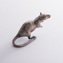Souvenir "Mouse - symbol of 2020" in silver 23084 Onyx