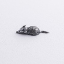 Срібний сувенір "Гаманцева миша" 23476 Онікс