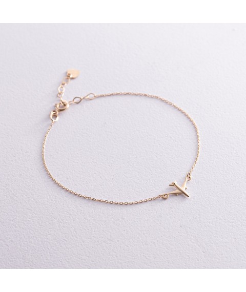 Bracelet "Mriya" in yellow gold b04576 Onyx 19
