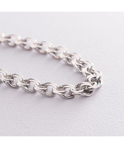 Men's silver bracelet (garibaldi) p0217511 Onix 21
