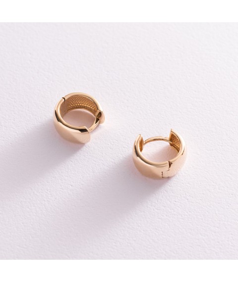 Earrings - rings in yellow gold s06952 Onyx