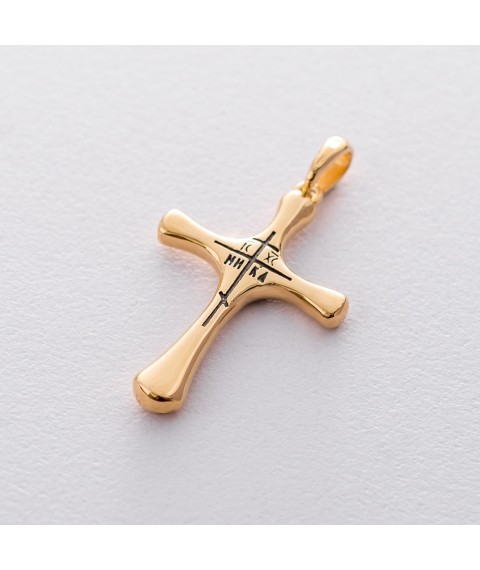 Silver cross "Save and preserve" 132887 Onyx