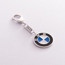 Срібний брелок для машини "BMW" 9013.1 Онікс