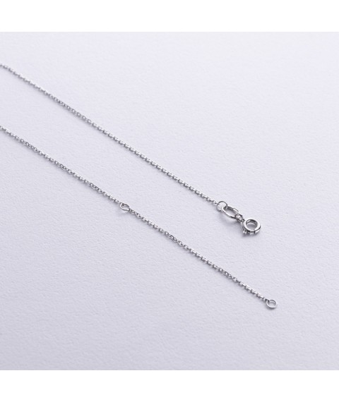 Necklace in white gold with diamond 112081121 Onyx 45