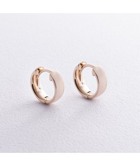Earrings - rings in yellow gold s08378 Onyx