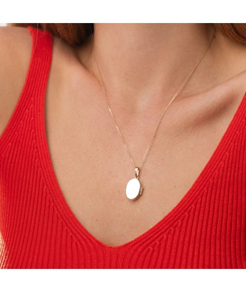 Gold pendant for photography p01774 Onyx