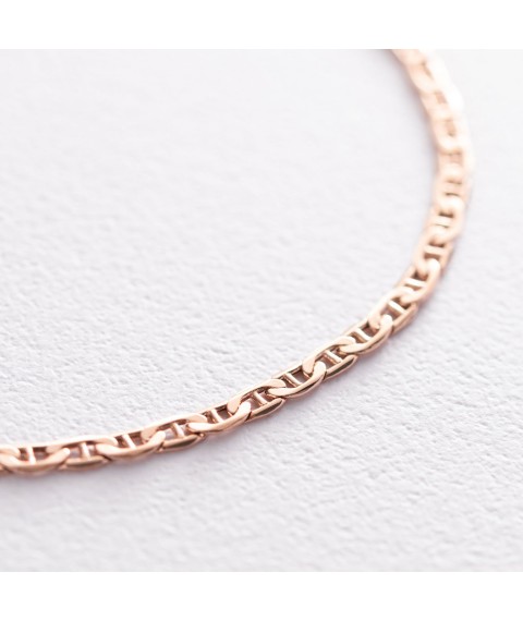 Gold bracelet weave Barley b00480 Onix 21