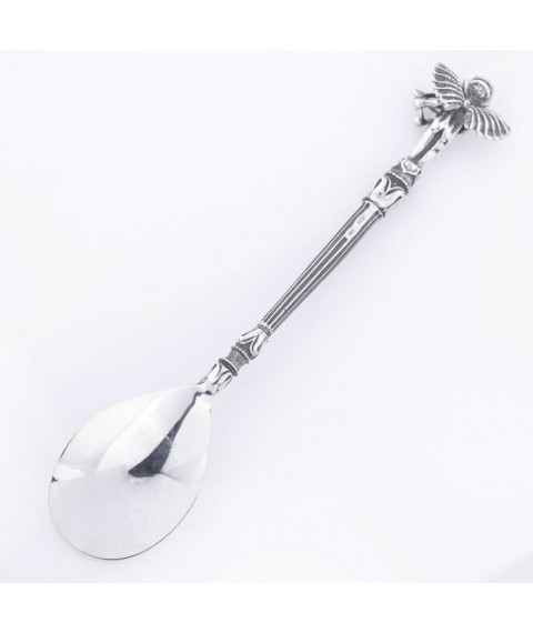 Silver spoon with angel 24020 Onyx
