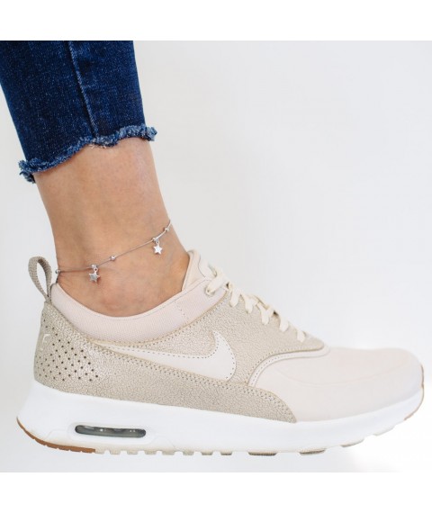 Silver ankle bracelet with stars 141361 Onix 20