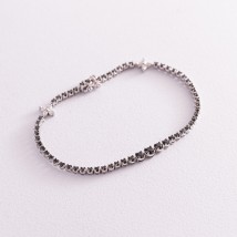 Gold bracelet "Clover" (diamond) bb0015ca Onix 18
