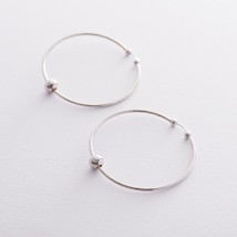 Earrings - rings Harmony in white gold s06692 Onyx