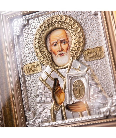 Icon "St. Nicholas the Wonderworker" Mikolay-68 Onix