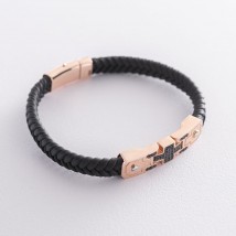 Rubber bracelet with cubic zirconia b03992 Onix 21