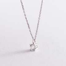 Necklace in white gold with diamond 719261121 Onyx 45