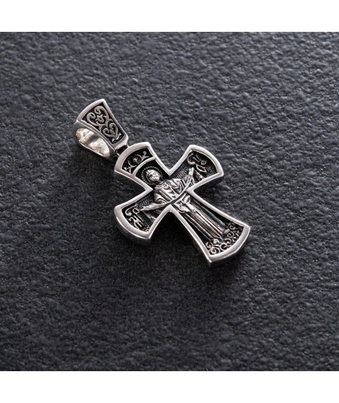 Silver cross (blackening) 132568 Onyx