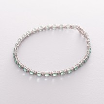 Gold bracelet (emerald, diamond) bb0009gl Onyx 18
