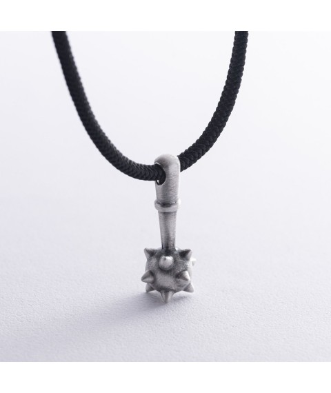 Pendant "Mace" in silver 133159 Onyx