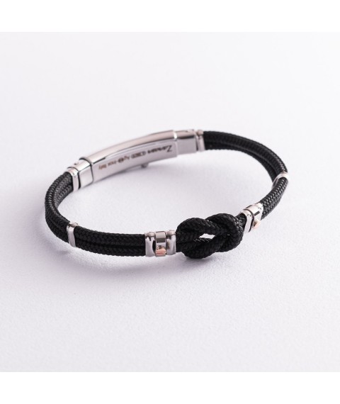 Silk bracelet "Sea Knot" ZANCAN EXB475MR-NE Onix 19