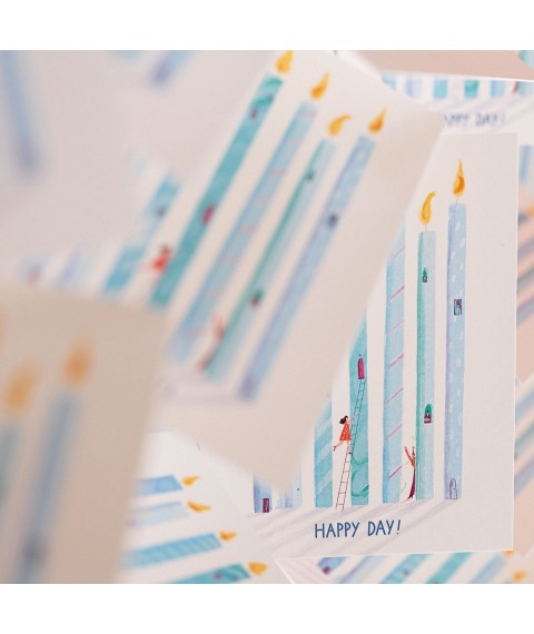 A card for your gift "Happy Day!" Onyx