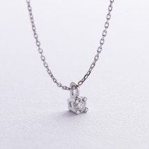Necklace in white gold with diamond 719321121 Onyx 45