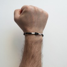 Men's bracelet "Sea Knot" ZANCAN EXB518R-NE Onix 19.5
