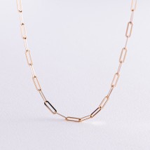 Necklace "Vanessa" in yellow gold kol02203 Onyx 40