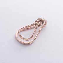 Money clip in red gold clamp00127 Onyx