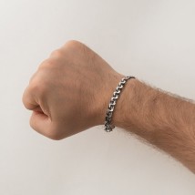 Men's silver bracelet (garibaldi) ch021751 Onix 19