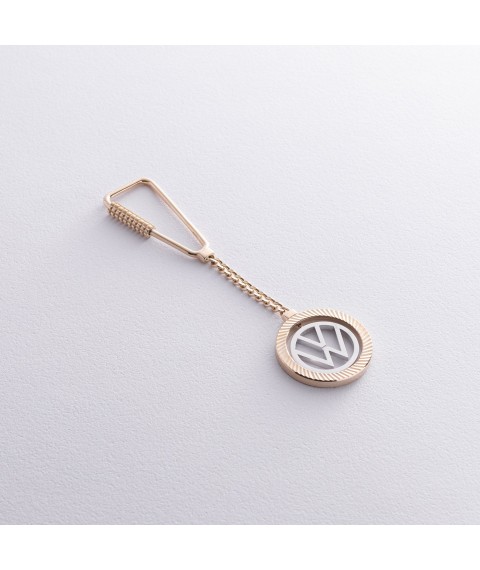 Gold keychain "Volkswagen - Volkswagen" br00026 Onyx