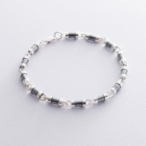 Men's silver bracelet 141400 Onix 20