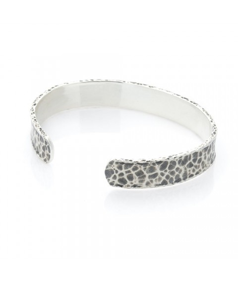 Hard silver bracelet 141240 Onyx