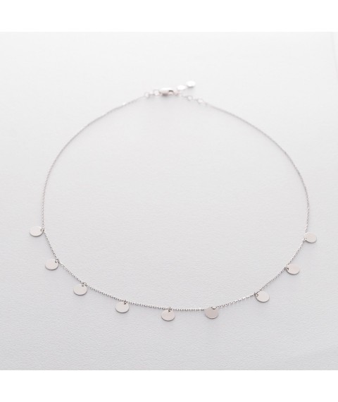 Gold necklace with coins count01457 Onix 40