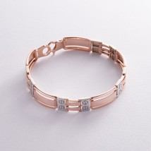 Men's gold bracelet b05280 Onix 22