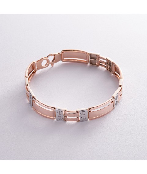 Men's gold bracelet b05280 Onix 21