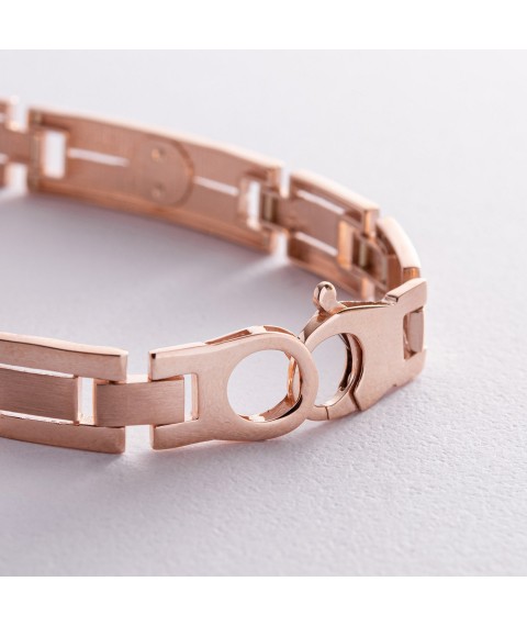 Men's gold bracelet b05281 Onix 21