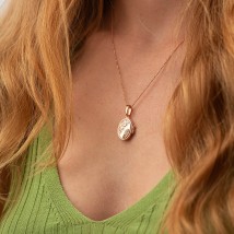 Gold pendant for photography p01629 Onyx